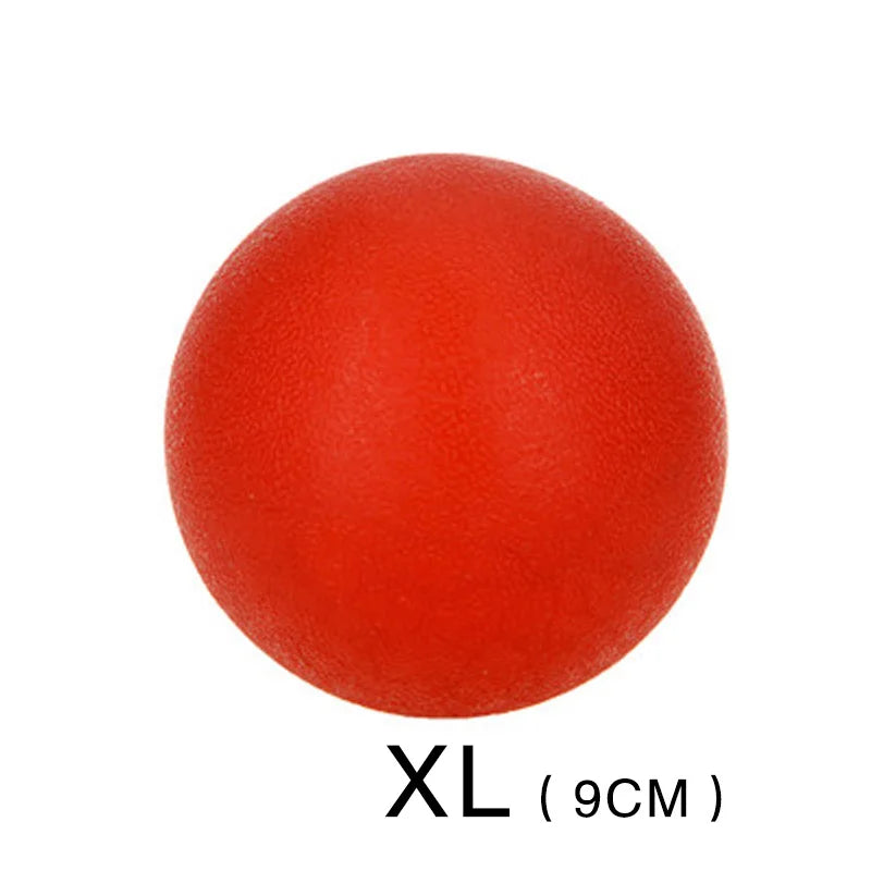 HOOPET Dog Toy Rubber Ball Bite-resistant Ball Toy for Dogs Puppy Teddy Pitbull Red Color Solid Ball S-XL Pet Supplies