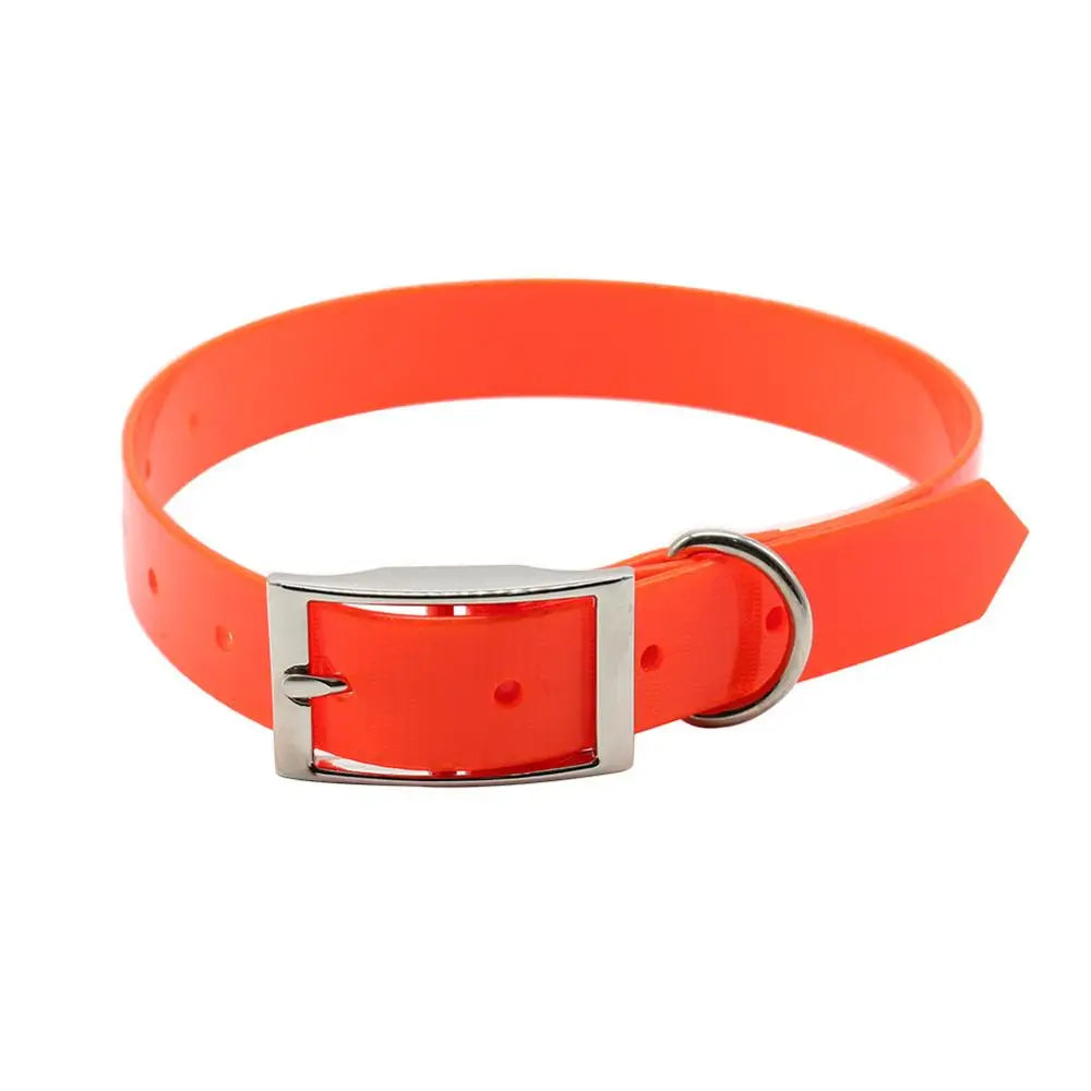 New Fashion Pet Dog Collar High Quality TPU + Nylon Waterproof Deodorant Resistant Dirt Easy Clean Collars 7 Colors Pet Supplies