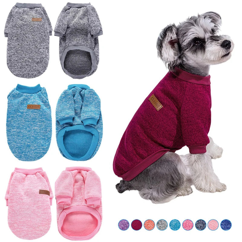 Keep You Warm Kittens Puppy Clothes for Small Dog French Bulldog Sweatshirt Pet Dogs Cats Jacket Coat Classic Chihuahua Clothes