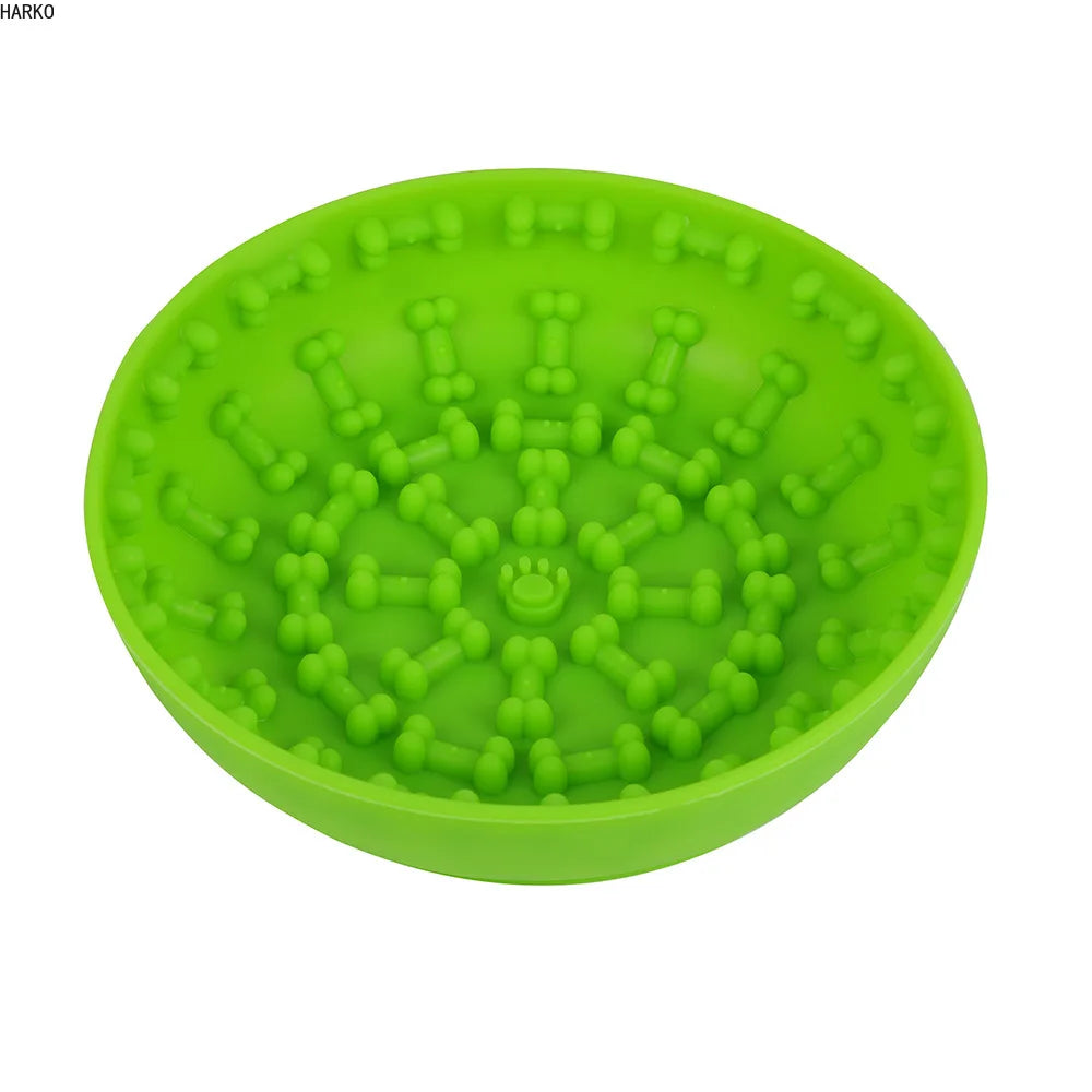 New Silicone licking pad Pet Dog Lick Pad Bath Peanut Butter Slow Eating Licking Feeder Cats Lickmat Feeding Dog Lick Mat