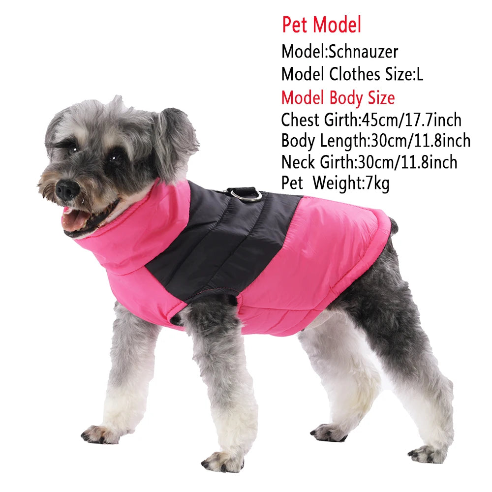 Waterproof Dog Jacket Puppy Coat Waterproof Pet Clothes For Small Medium Dogs Cat Vest Pullover Chihuahua French Bulldog Costume