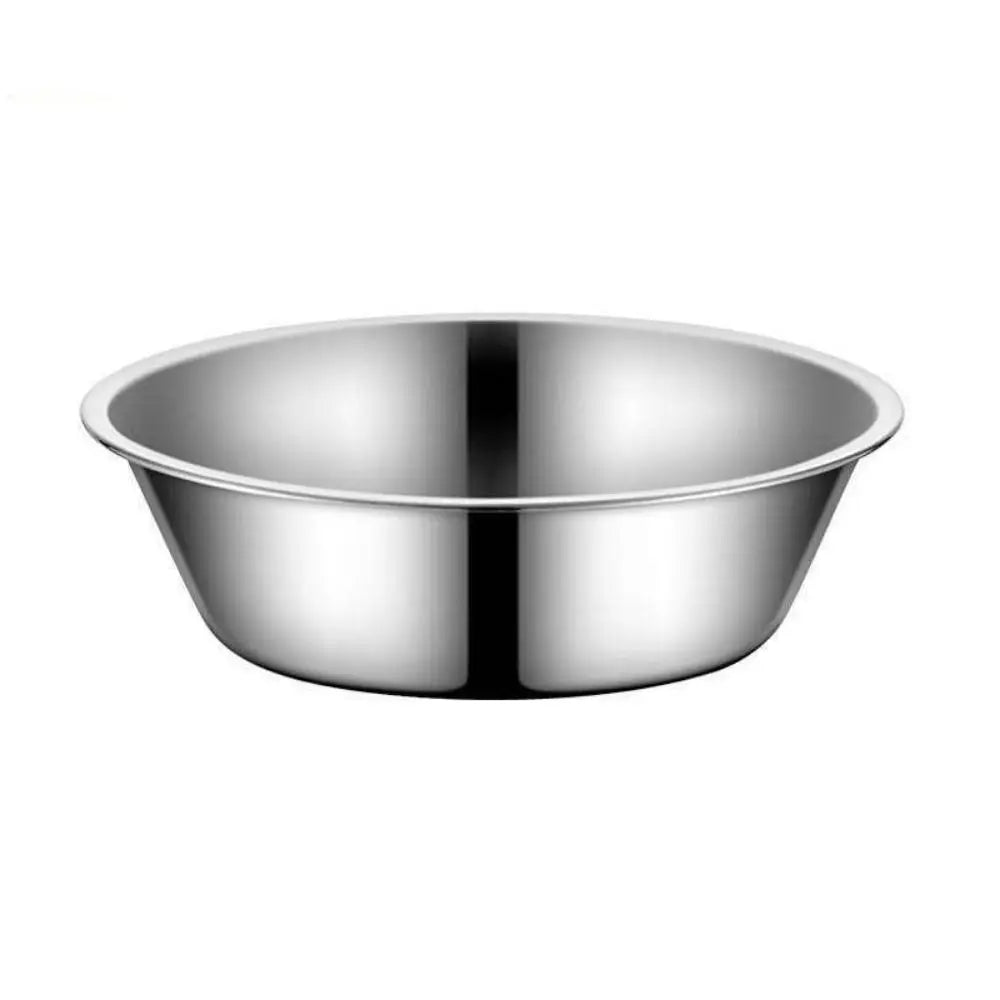 Large Capacity Dog Bowl Stainless Steel Pet Feeding Bowl Cat and Dog Food Drinking Bowl Metal Feeder Bowl Durable and Cheap