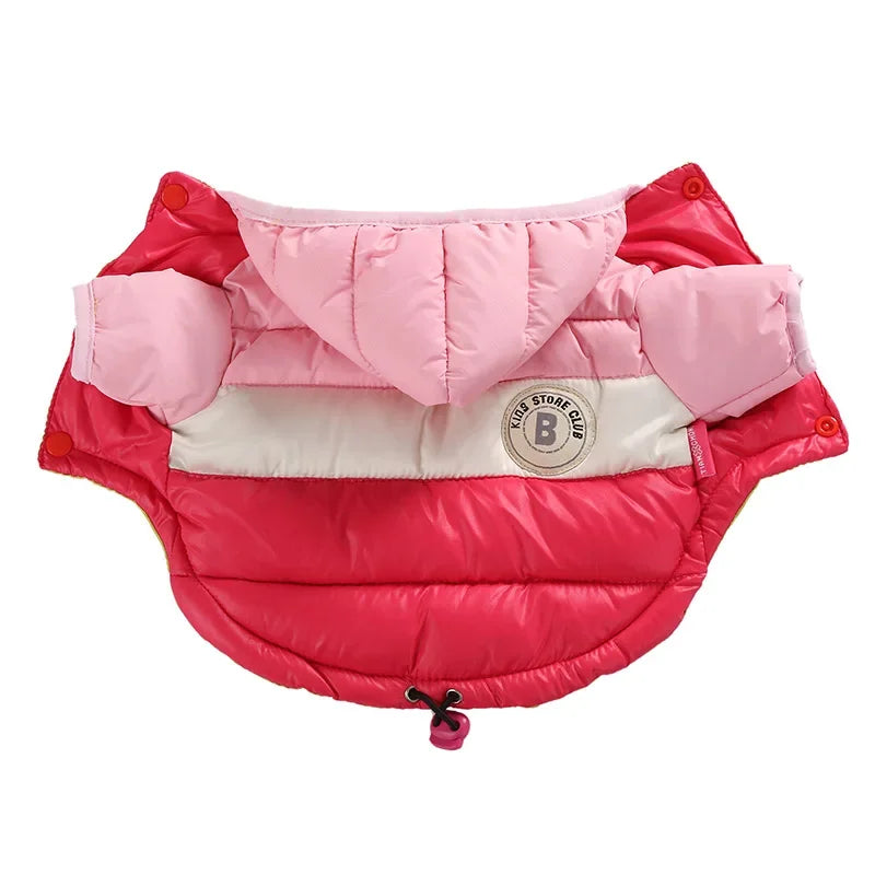 Winter Dog Clothes for Small Large Dogs Thick Warm Pet Dog Down Coat Waterproof Puppy Dog Jacket French Bulldog Pug Overalls