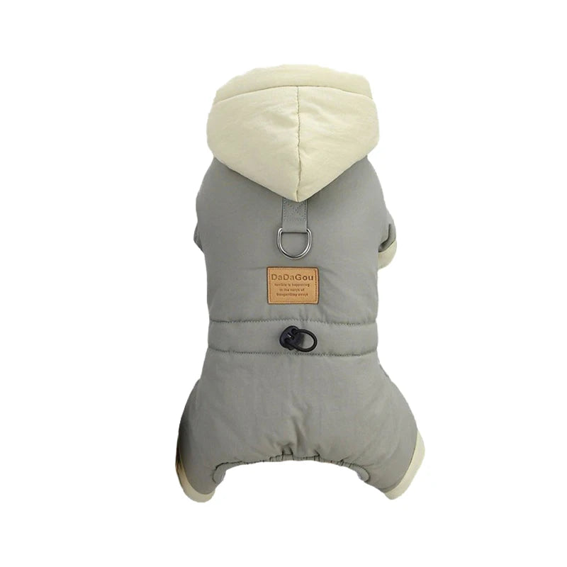 Thicken Warm Dog Jumpsuit Winter Dogs Clothes for Chihuahua Youkshire Coat Windproof Puppy Overalls Poodle Jacket Pet Apparel