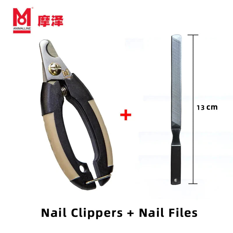 Stainless Steel Pet Nail Clipper for Cats And Dogs Grooming Scissors Cutter with Sickle for Pet Claws - Dog Nail Trimmer